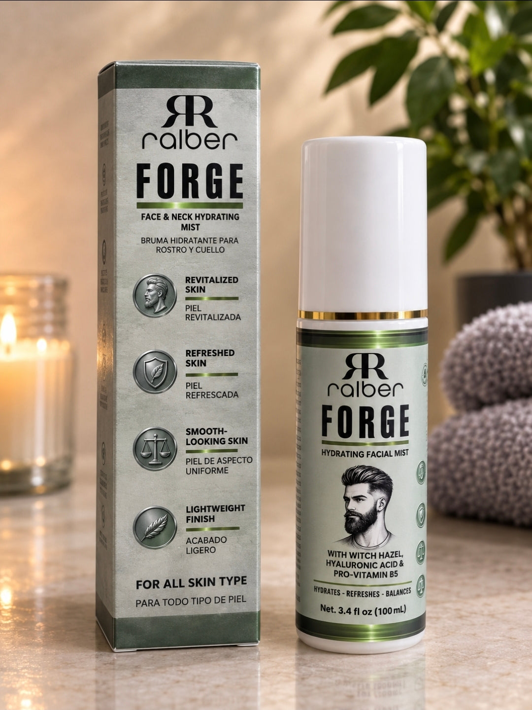Ralber FORGE Hydrating Facial Mist –