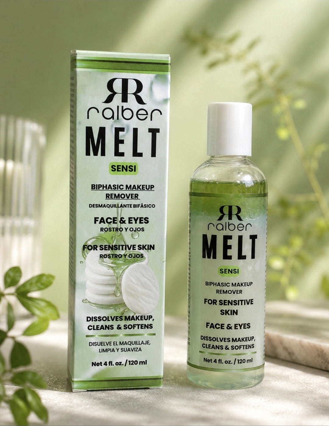 Ralber MELT SENSI –  Bi-Phase Makeup Remover for Face & Eyes