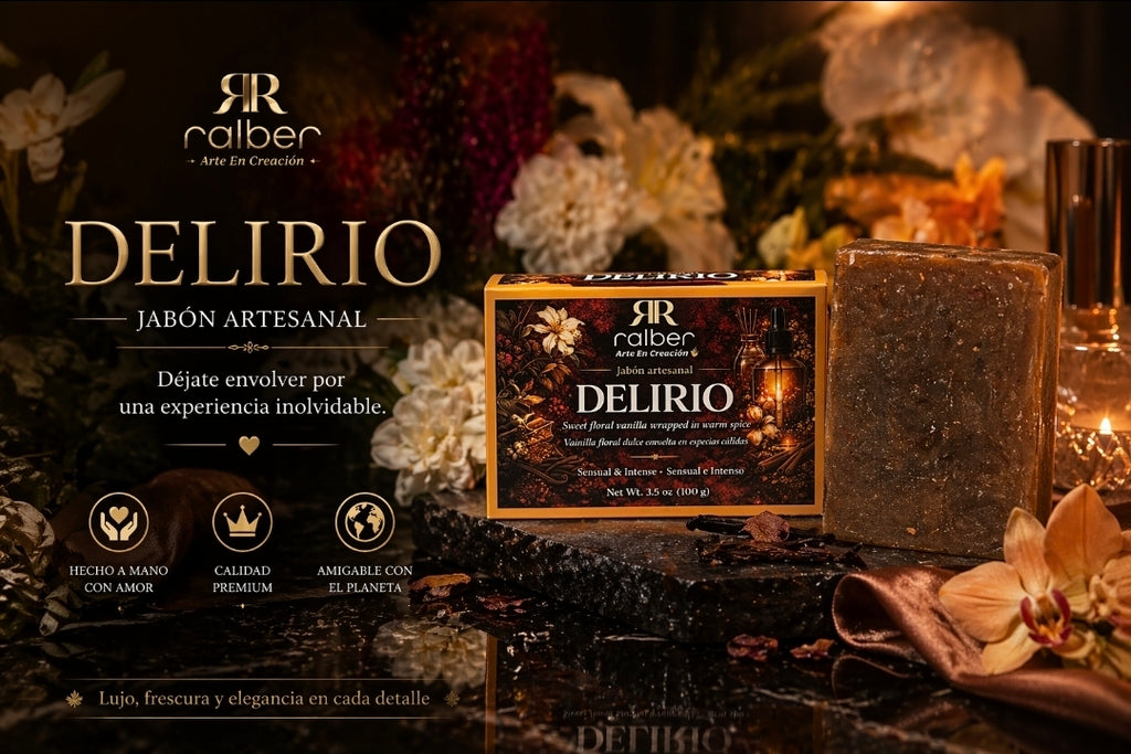 Ralber Delirio Artisan Soap – 3.5 oz (100 g)