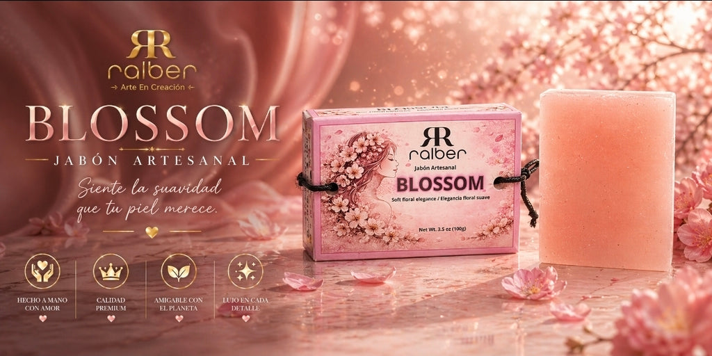 Ralber Blossom – Artisan Soap | Cherry Blossom | 3.5 oz (100 g)