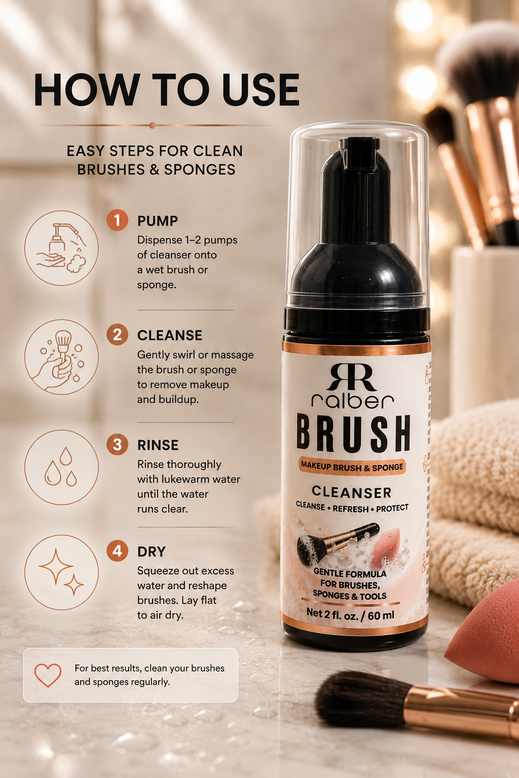 Ralber Brush Cleanser