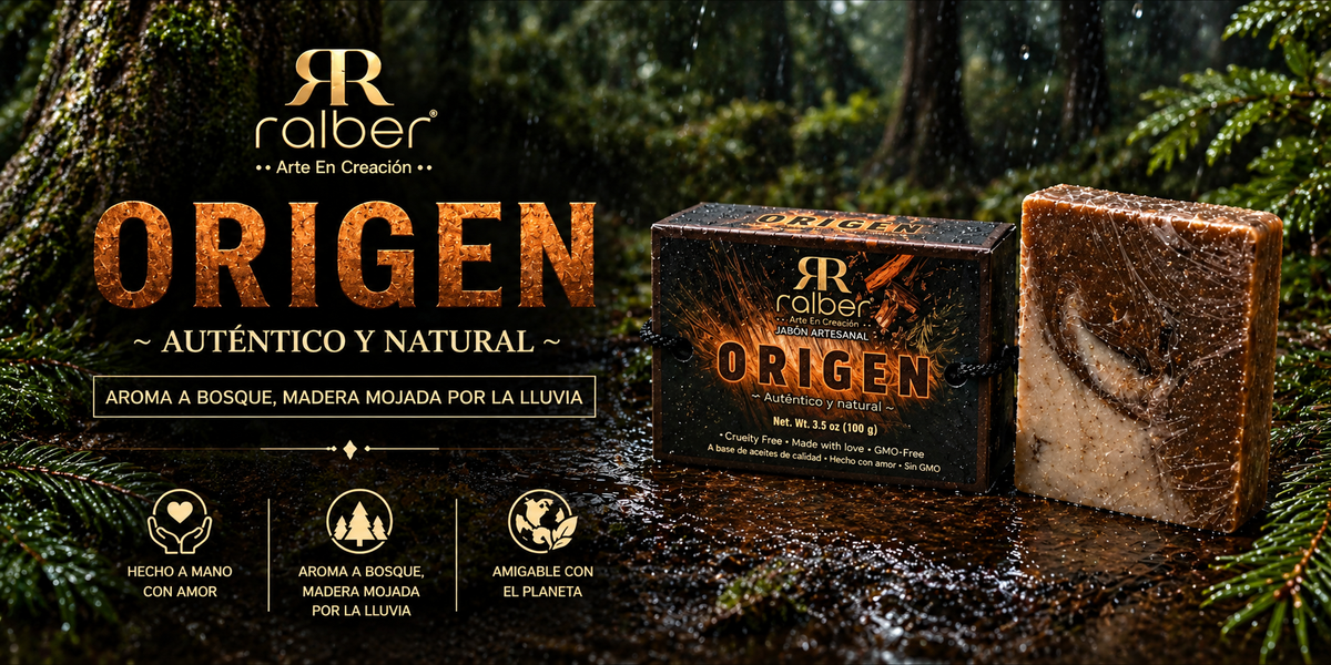 ORIGEN – Artisan Soap for Men
Net Wt. 3.5 oz (100 g)