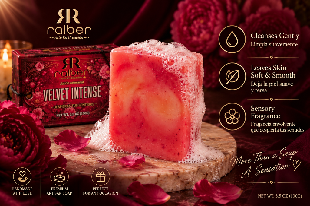 Ralber Velvet Intense Artisan Soap – 3.5 oz (100 g)