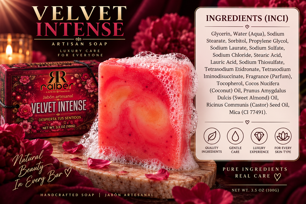 Ralber Velvet Intense Artisan Soap – 3.5 oz (100 g)