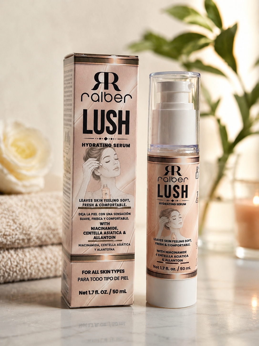 Ralber LUSH Hydrating Serum – 1.7 fl. oz. / 50 mL