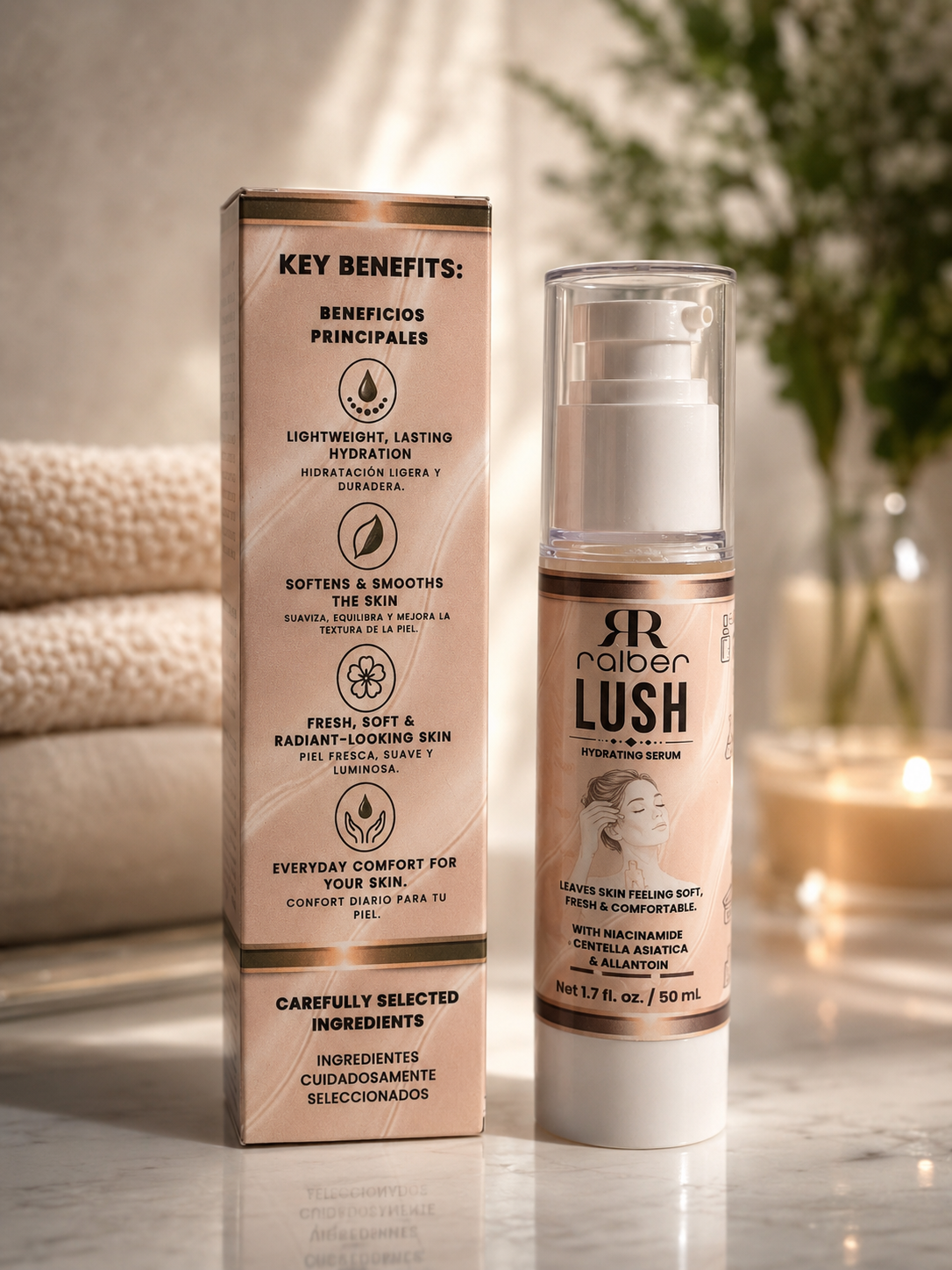 Ralber LUSH Hydrating Serum – 1.7 fl. oz. / 50 mL