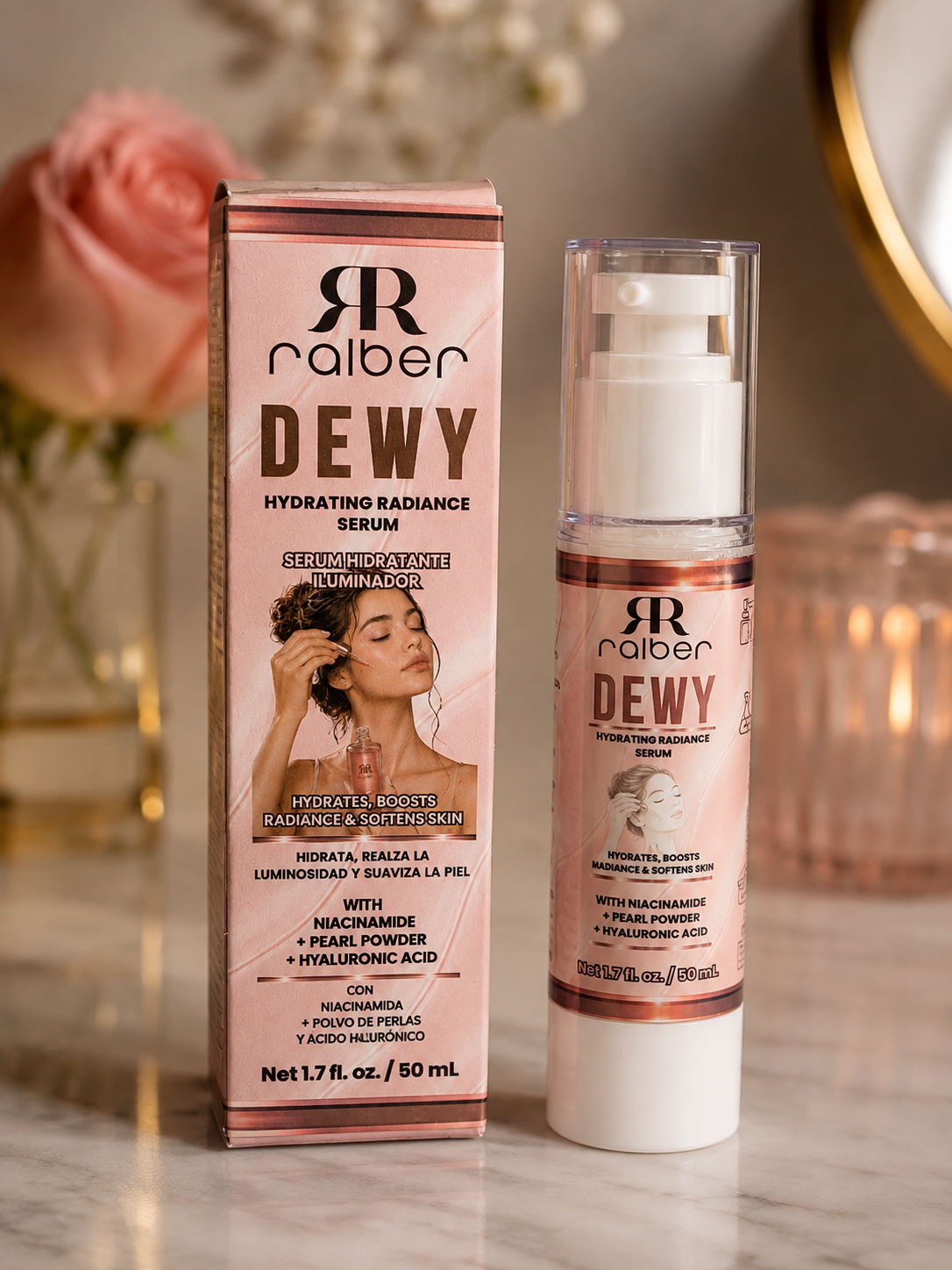 Ralber DEWY Hydrating Radiance Serum – 1.7 fl oz / 50 mL