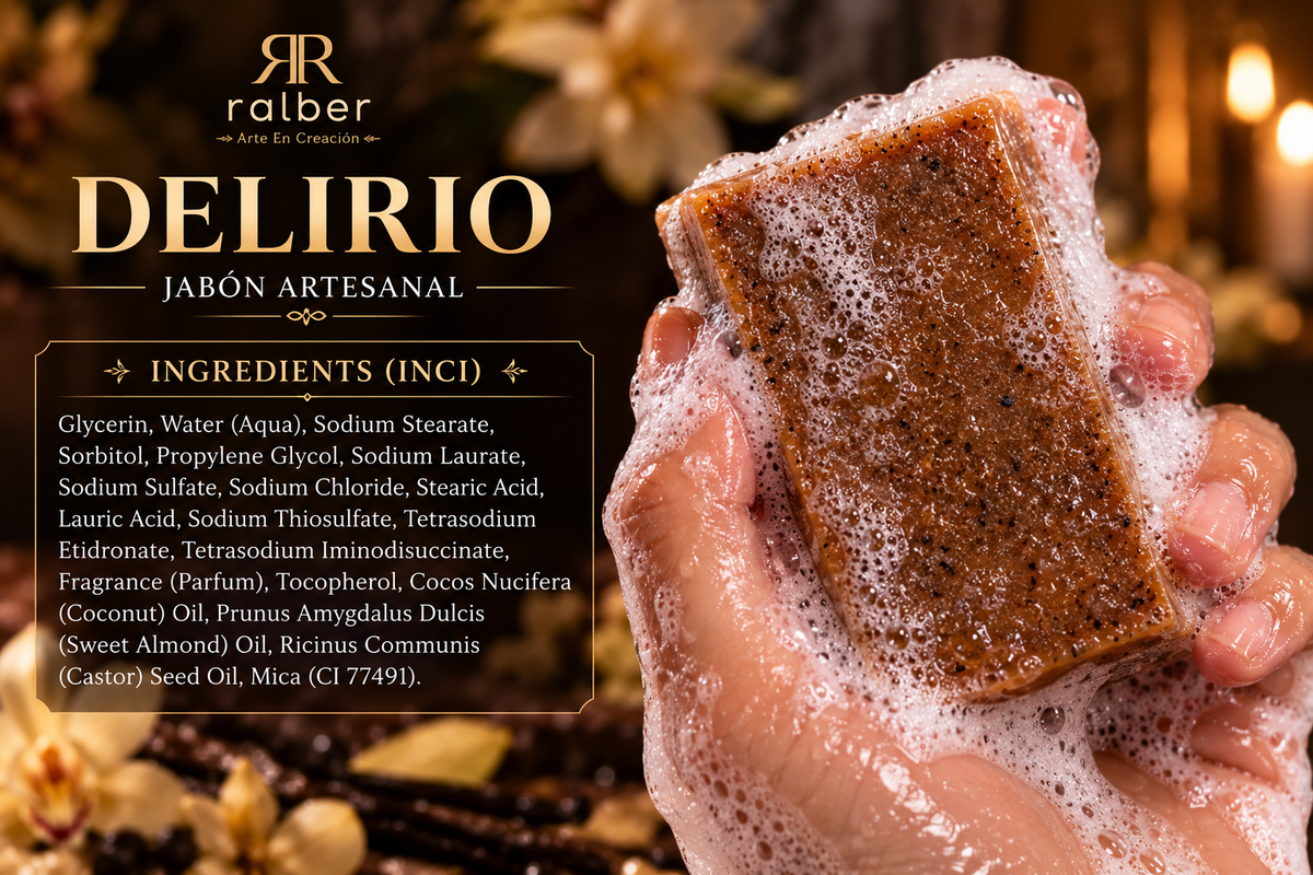 Ralber Delirio Artisan Soap – 3.5 oz (100 g)