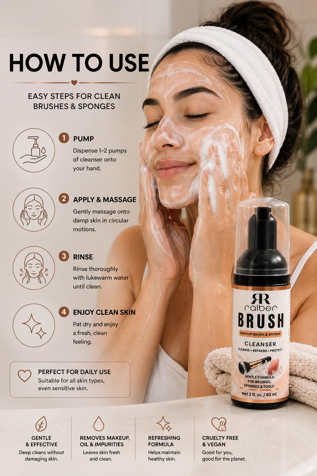 Ralber Brush Cleanser