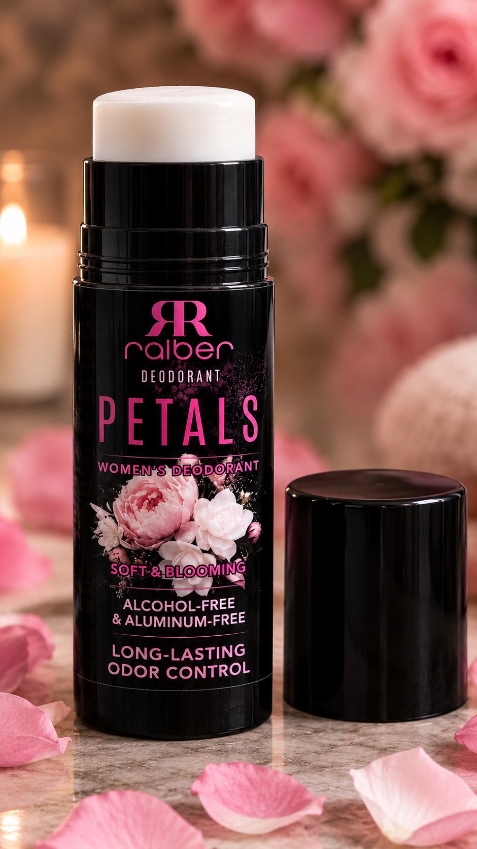 Ralber Petals — Women’s Deodorant | Alcohol-Free & Aluminum-Free