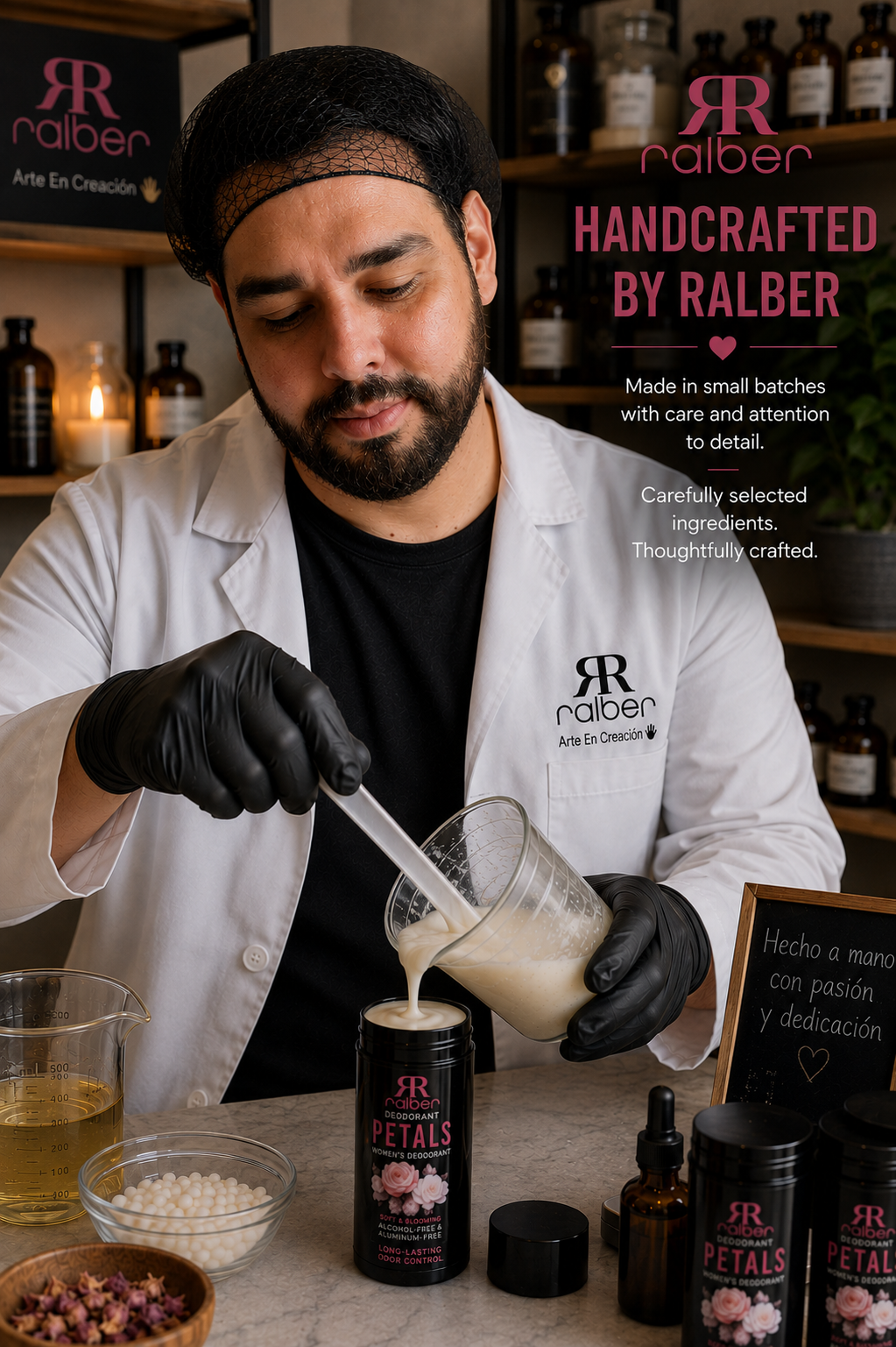 Ralber Petals — Women’s Deodorant | Alcohol-Free & Aluminum-Free