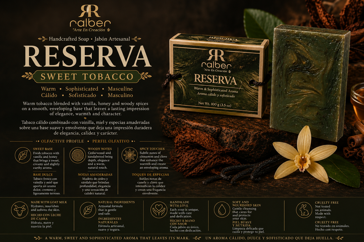 RESERVA — Handcrafted Soap — 3.5 oz (100 g)
