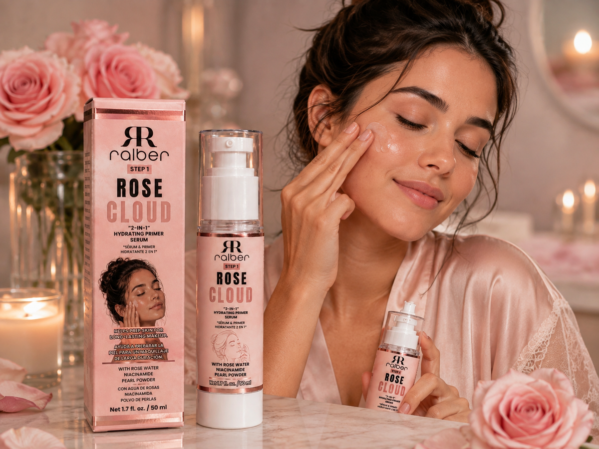 Ralber Rose Cloud 2-in-1 Hydrating Primer Serum