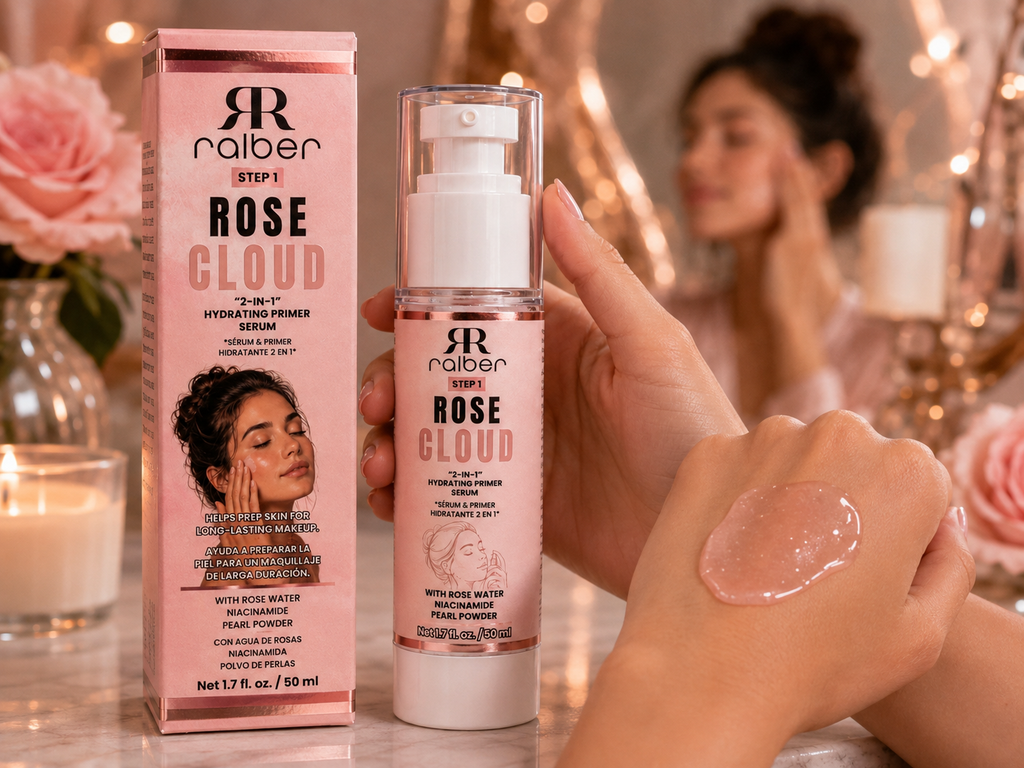 Ralber Rose Cloud 2-in-1 Hydrating Primer Serum
