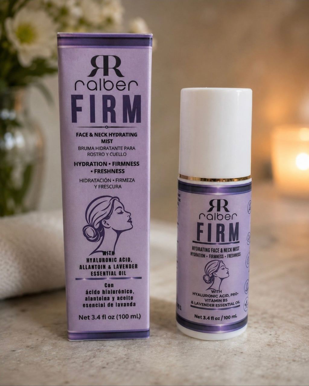 Ralber FIRM Hydrating Face & Neck Mist 100ml