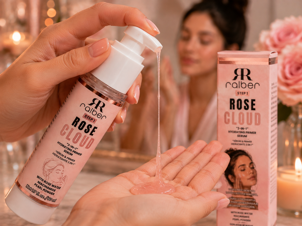 Ralber Rose Cloud 2-in-1 Hydrating Primer Serum