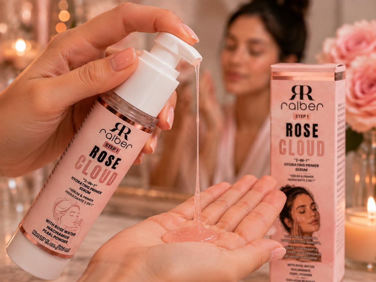 Ralber Rose Cloud 2-in-1 Hydrating Primer Serum